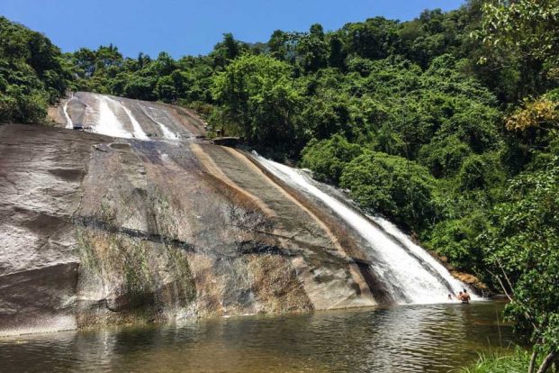 Ilhabela Pousada Banana Verde - Pousada no sul de Ilhabela perto da cachoeira do paquetá