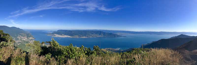 Vista do topo do Pico do Baepi - Ilhabela - Por Elas Mundo Afora