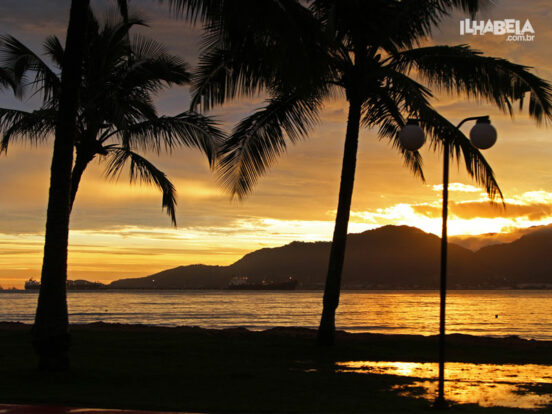 Pôr do Sol - Praia do Perequê - Ilhabela - Ilhabela.com.br