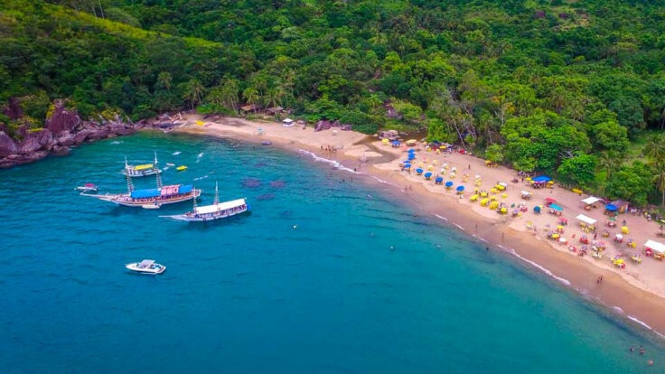 Praia do Jabaquara - Ilhabela