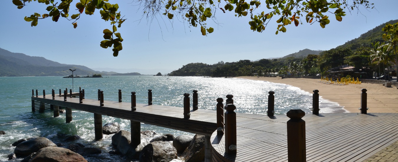 Píer da Praia Grande em Ilhabela (foto: Fernando Tomanik)