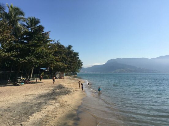 Praia do Pequeá em Ilhabela