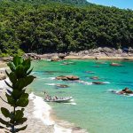 Praia da Caveira - Praia deserta em Ilhabela