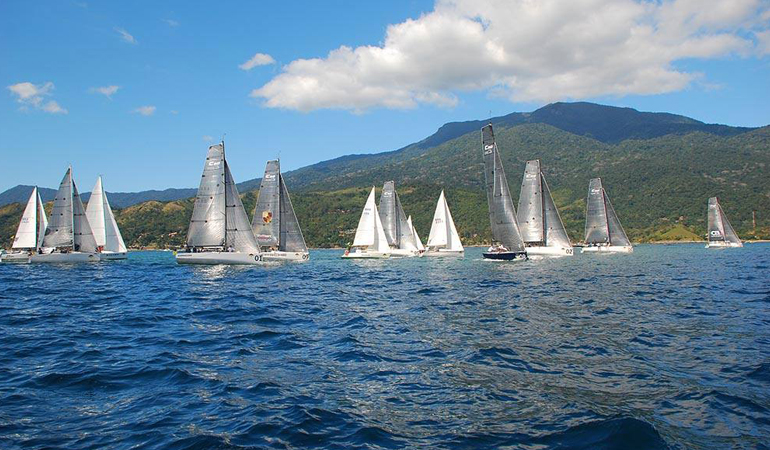 Largada da Ilhabela Sailing Week 2014 - Ilhabela - Foto: Guilherme Andrade