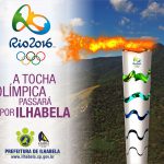 Tocha olímpica - Rio 2016 - Portal Ilhabela.com.br
