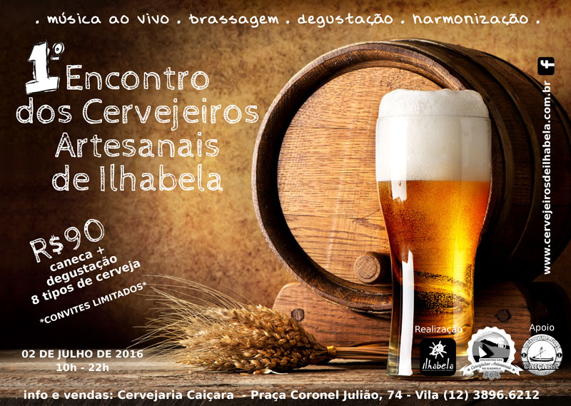 1º Encontro dos Cervejeiros Artesanais de Ilhabela