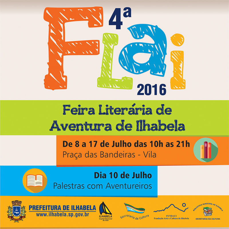Flai - Feira de Literatura de Aventura de Ilhabela