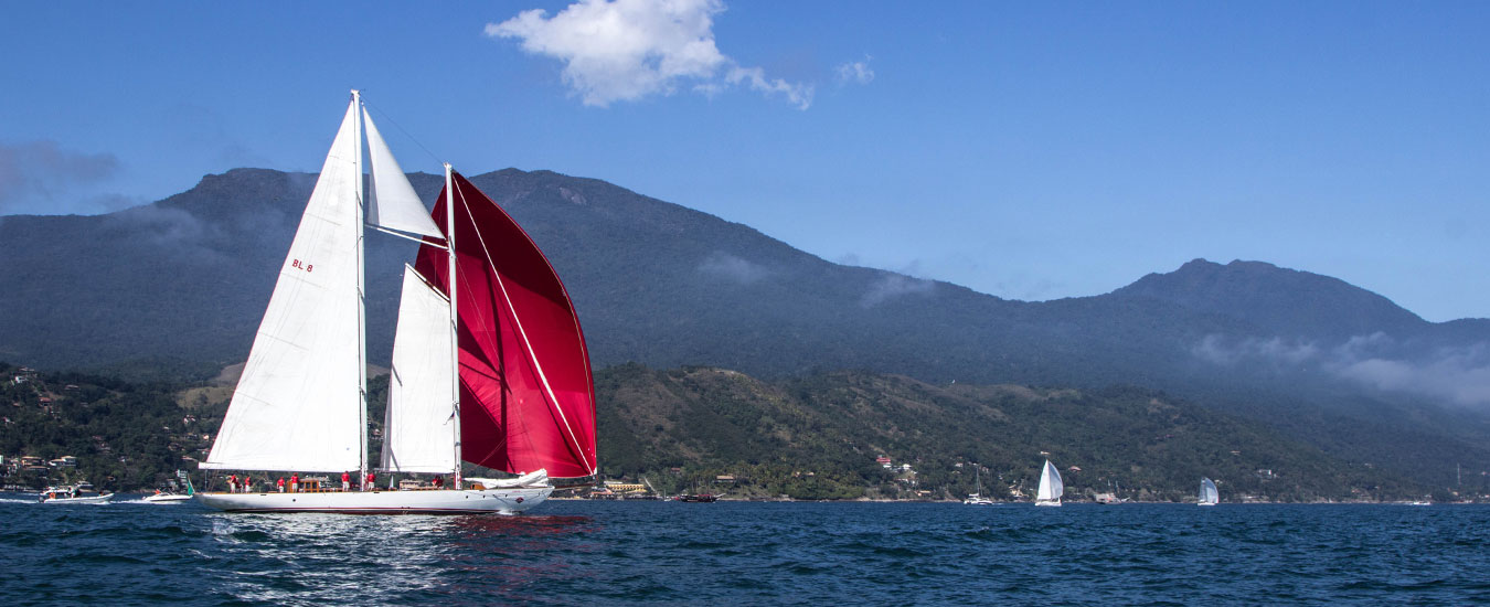 Veleiro Atrevida na Semana de Vela de Ilhabela - Portal Ilhabela.com.br