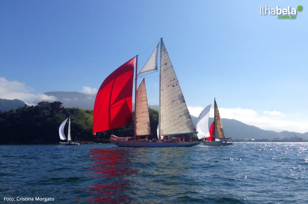 Veleiro Atrevida na Semana de Vela de Ilhabela (foto: Cristina Morgato)