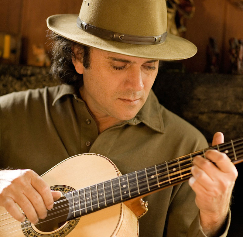 Almir Sater no Dia dos Pais em Ilhabela
