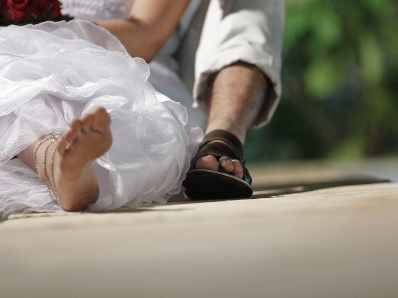 Noivos informais (Imagem: Uirá Porã/Flickr) - Casamento em Ilhabela