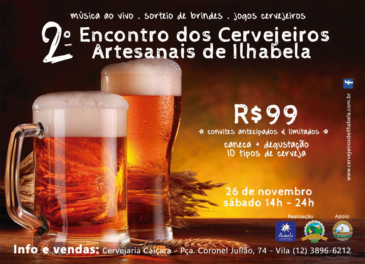 2o Encontro dos Cervejeiros Artesanais de Ilhabela