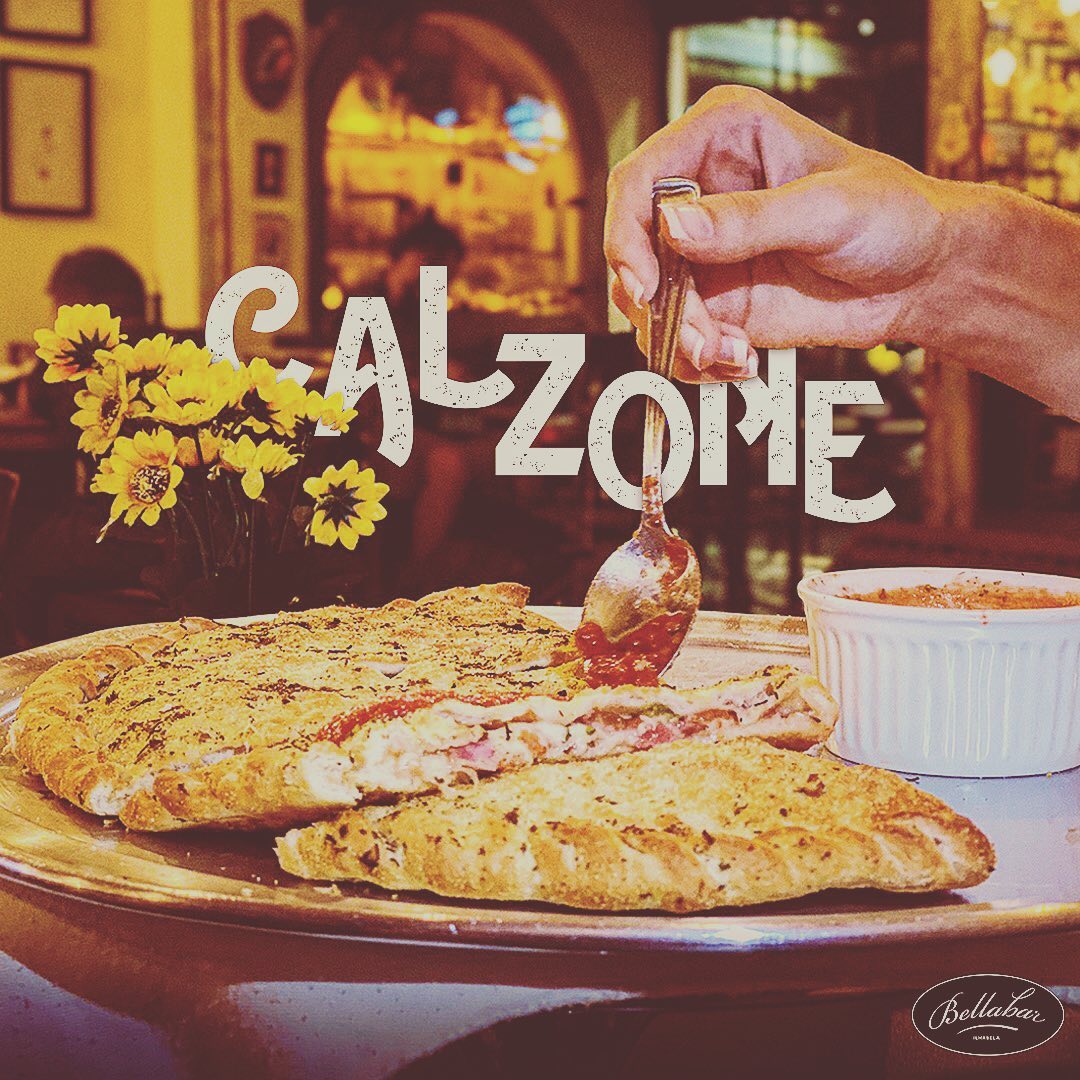 Calzone - Bella Bar Ilhabela