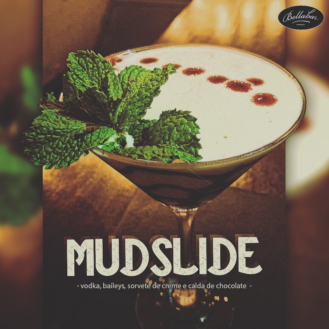 Drink Mudslide - Bella Bar Ilhabela