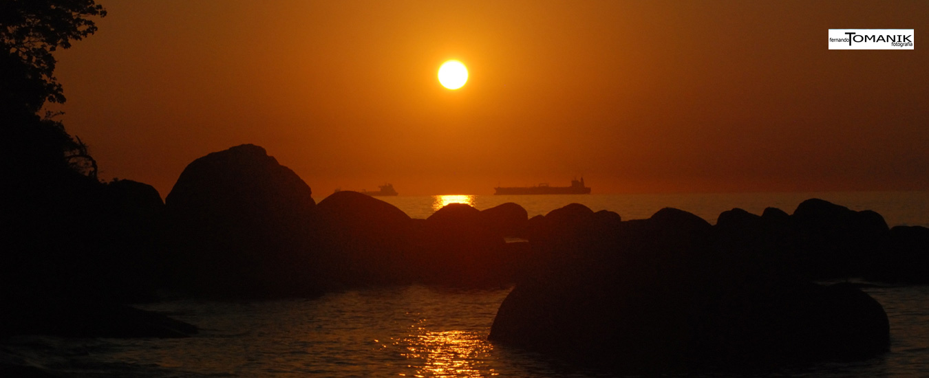 Horário de Verão - Pôr do Sol em Ilhabela (foto: Fernando Tomanik)