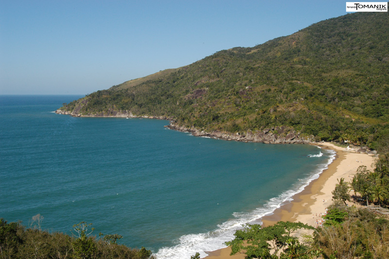 Praia do Jabaquara (imagem: Fernando Tomanik)