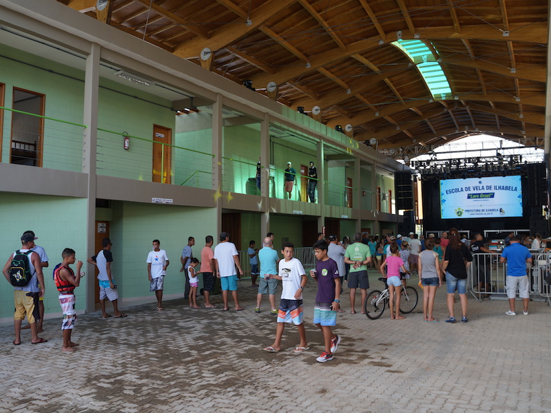 Escola de Vela Lars Grael (Imagem: Divulgação Prefeitura de Ilhabela)