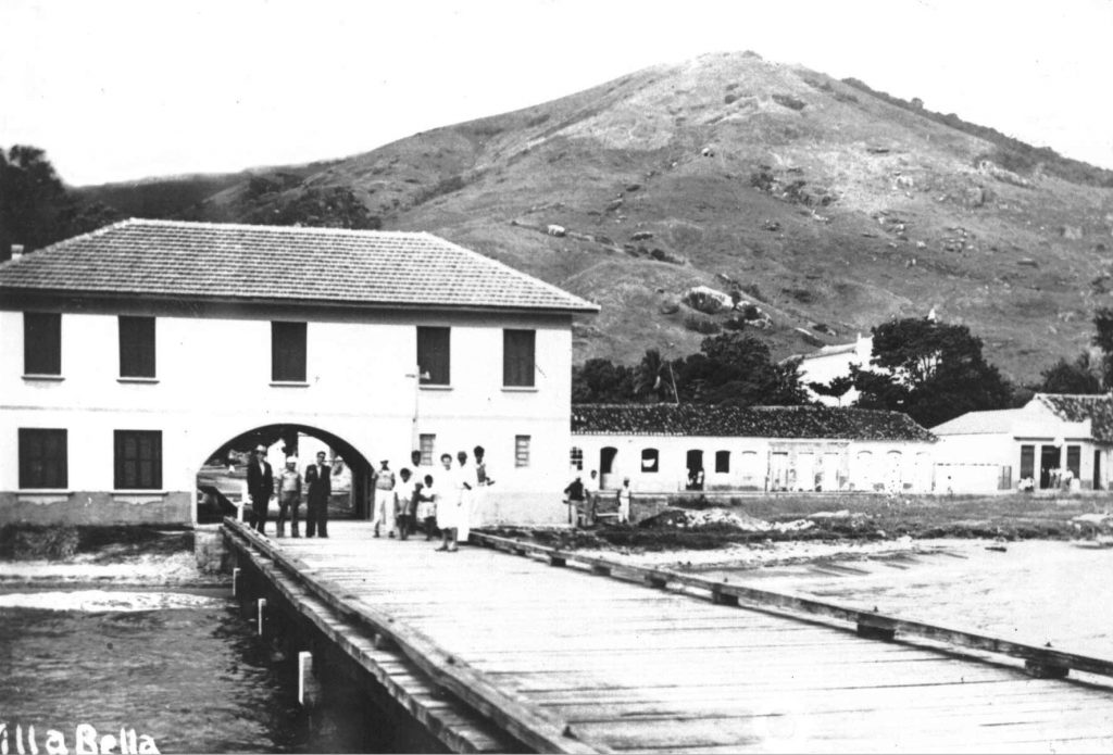 Píer da Vila em 1940 (Acervo Prefeitura de Ilhabela/Secretaria Municipal de Cultura)