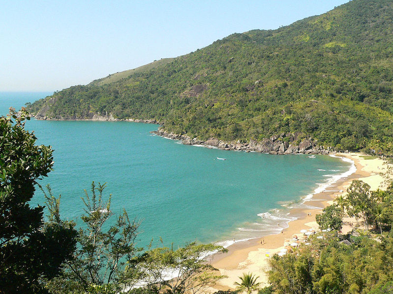 Praia do Jabaquara (Imagem: Edmilson sanches/Wikimedia Commons)