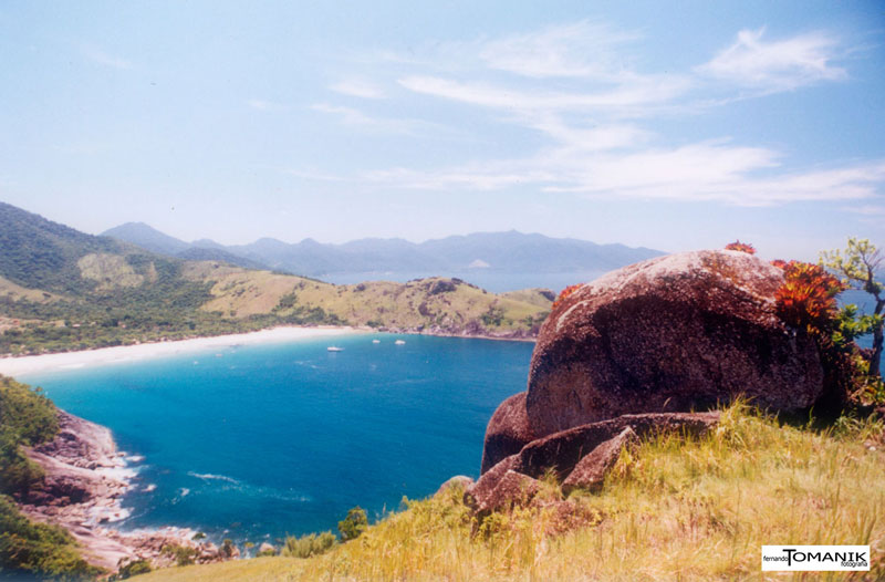 Vista do mirante na Praia do Bonete (imagem: Fernando Tomanik)