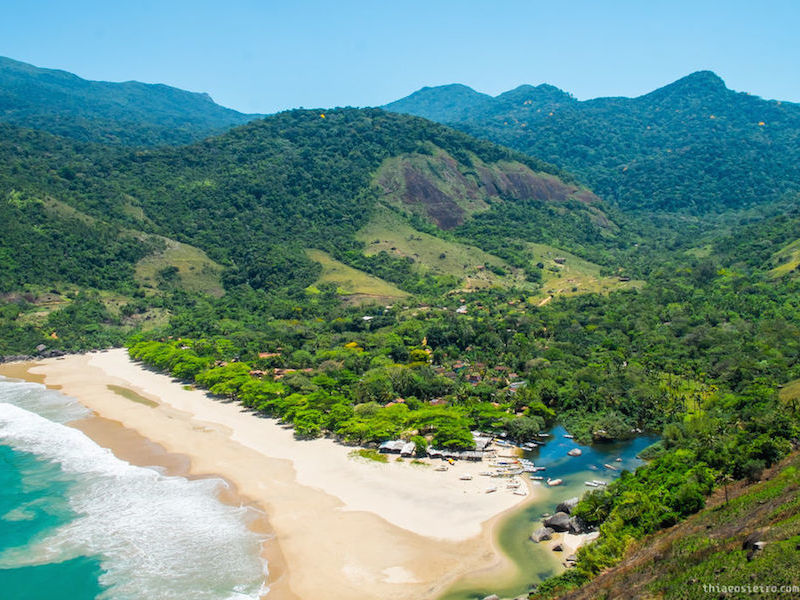 Praia do Bonete em Ilhabela (Imagem: Wikimedia Commons/Thiago Sieiro Cunha)