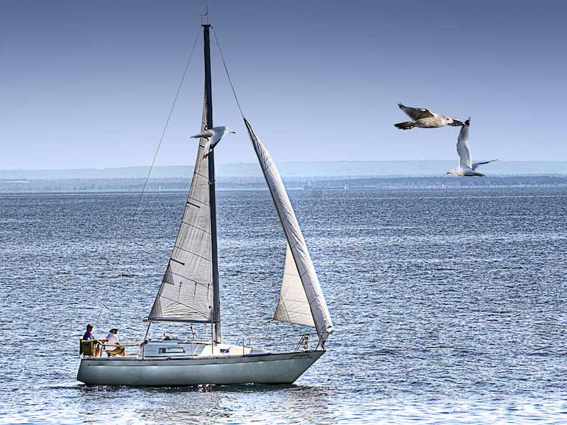 Barco à vela (Imagem: Flickr/Randen Pederson)