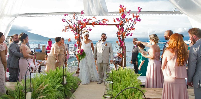 Juliana e Rogério - Casamento em Ilhabela