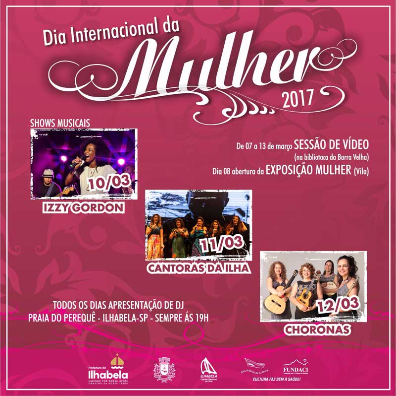 Semana da Mulher em Ilhabela