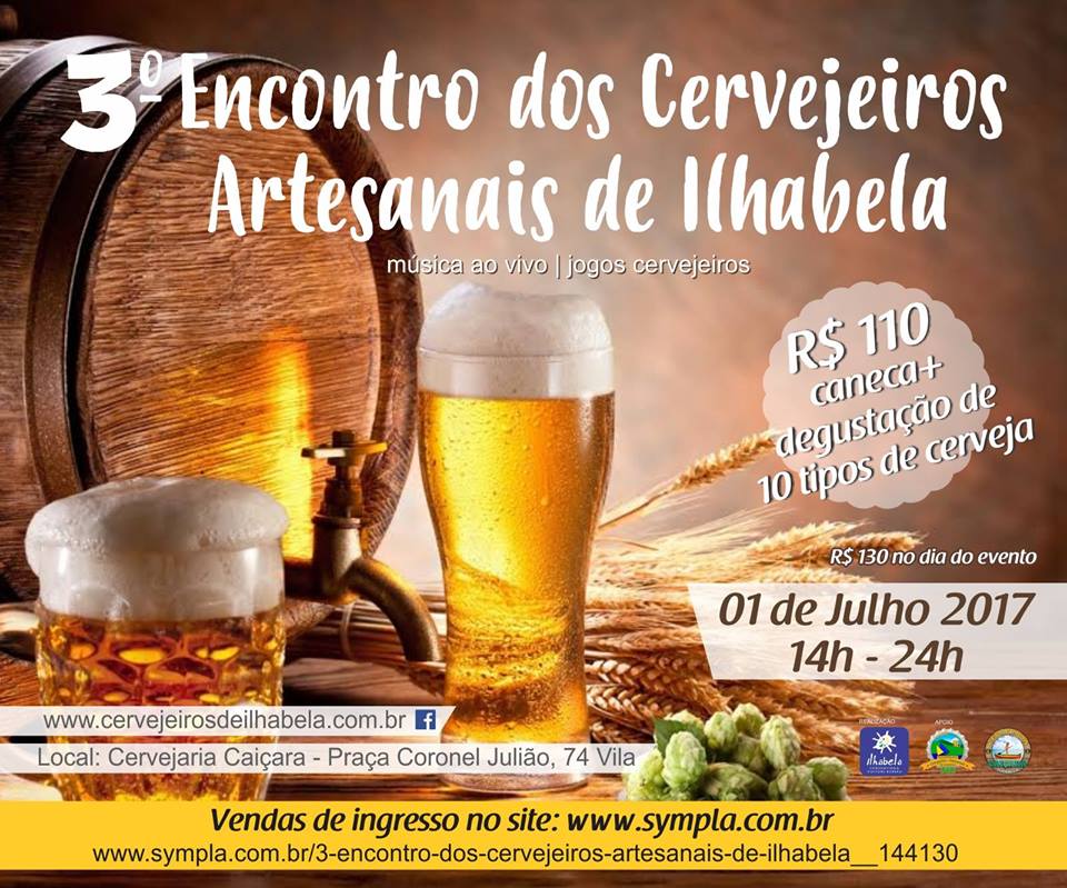 3o Encontro de Cervejeiros Artesanais de Ilhabela