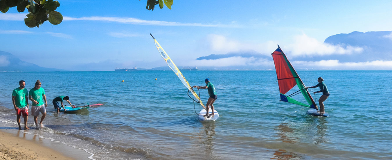OI Glass is Life Windsurf Experience - Almasurf - Aulas gratuitas de windsurf em Ilhabela