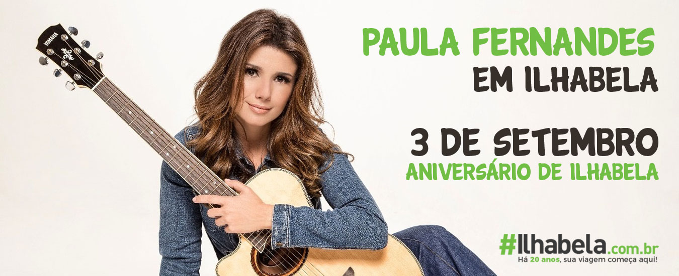 Paula Fernandes em Ilhabela