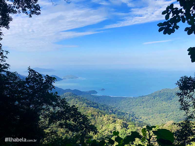 Mirante de Castelhanos no Parque Estadual de Ilhabela (Imagem: Acervo Ilhabela.com.br)