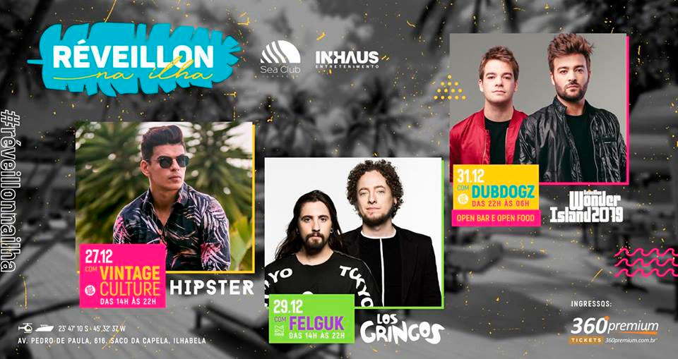 Reveillon 2019 em Ilhabela - Reveillon Wonder Island Sea Club Ilhabela