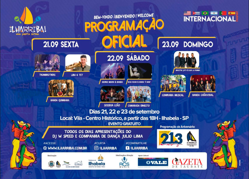 Programação Ilharriba 2018