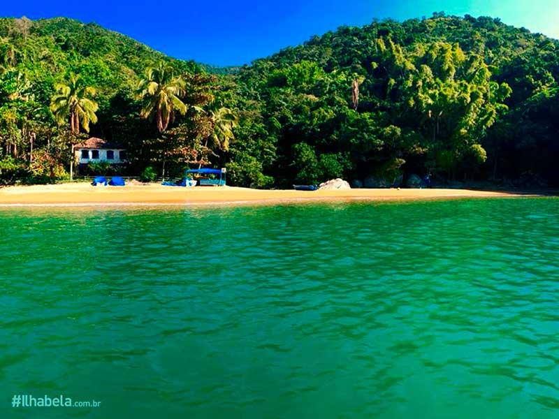 Praias quase desertas - Praia da Fome - Ilhabela