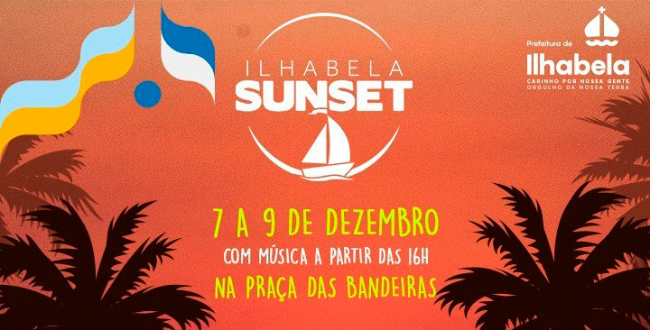 Ilhabela Sunset acontece de 7 a 9 de dezembro