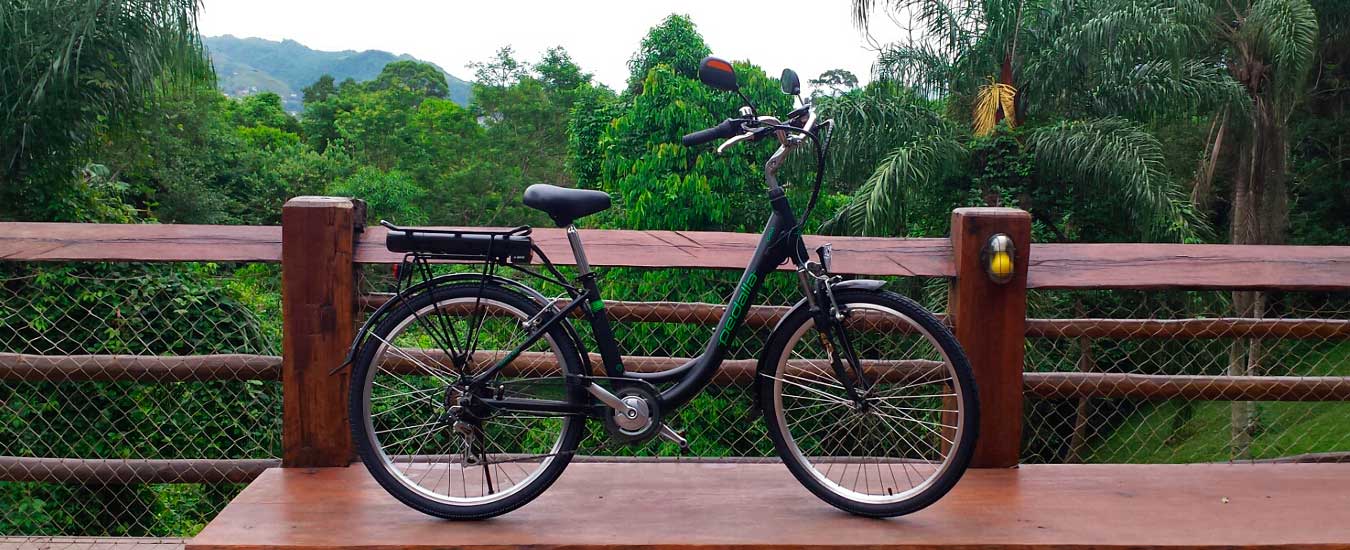 Testamos a bicicleta elétrica de Ilhabela - Dome Bikes