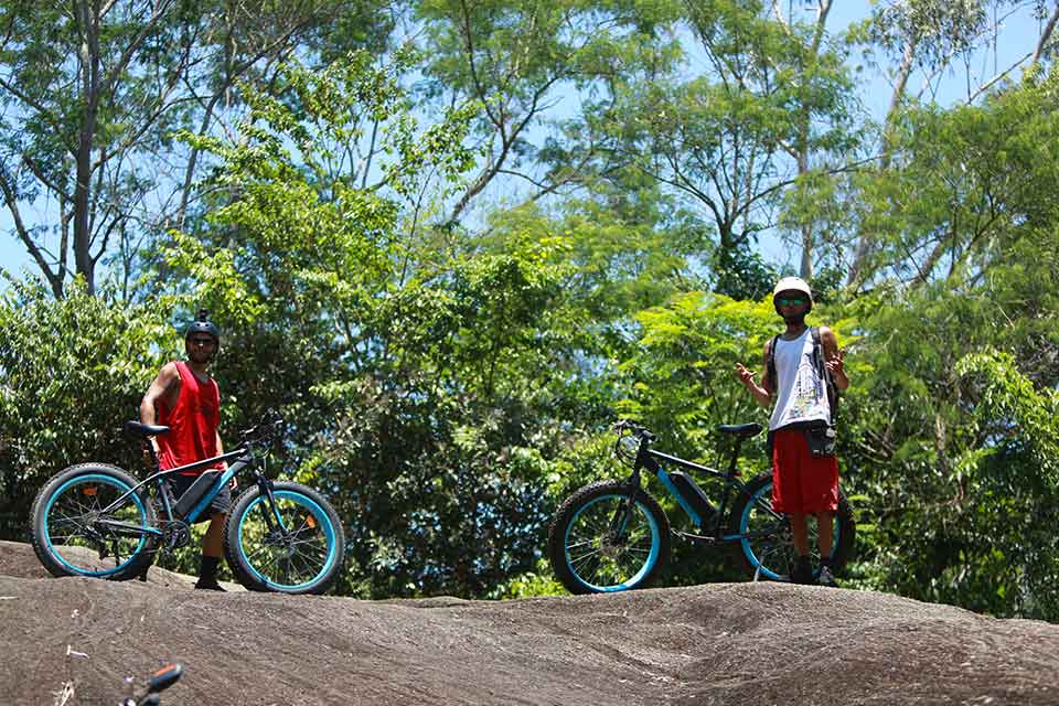 Bike elétrica para trilhas - Dome Bikes Ilhabela