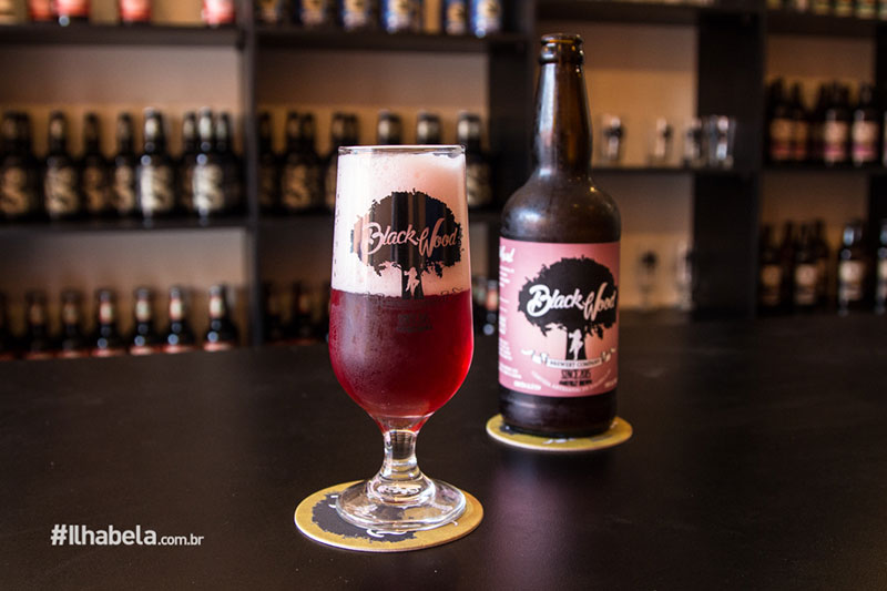 Raspberry Wheat - Cerveja de Framboesa - Cervejaria Blackwood Ilhabela