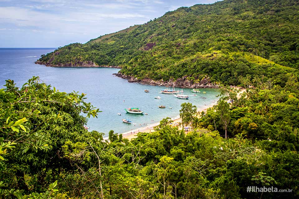 Praia do Jabaquara - Ilhabela.com.br