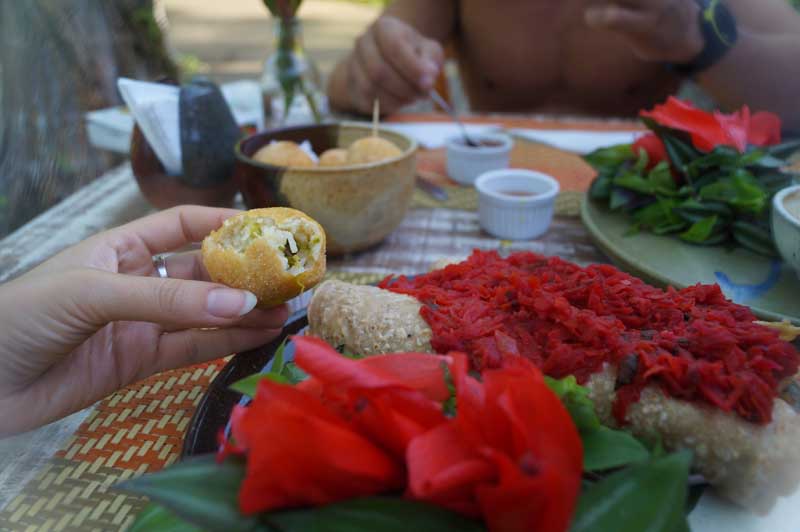 Banana Bamboo Ecolodge - Comida Vegana