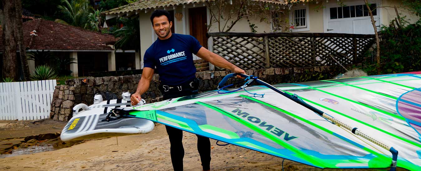 Atleta Performance de Windsurf Ilhabela - Klayton Silva