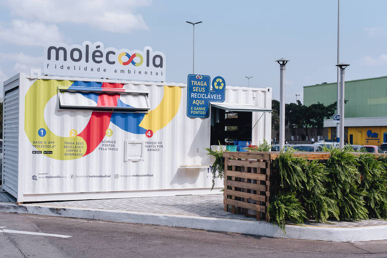 Container Molécoola fidelidade ambiental