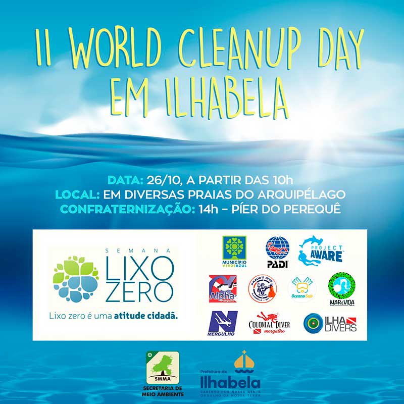 World Clean Up Day Ilhabela