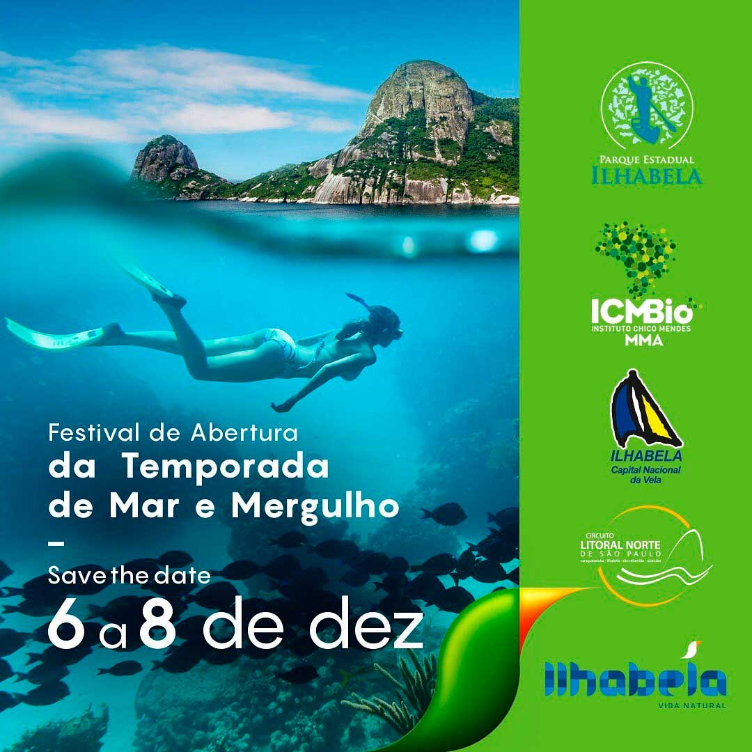 Festival de Abertura da Temporada de Mar e Mergulho de Alcatrazes - Programação em Ilhabela