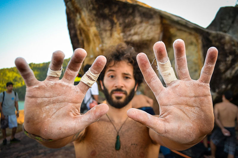 Leon - Atleta Escalada - Performance Ilhabela