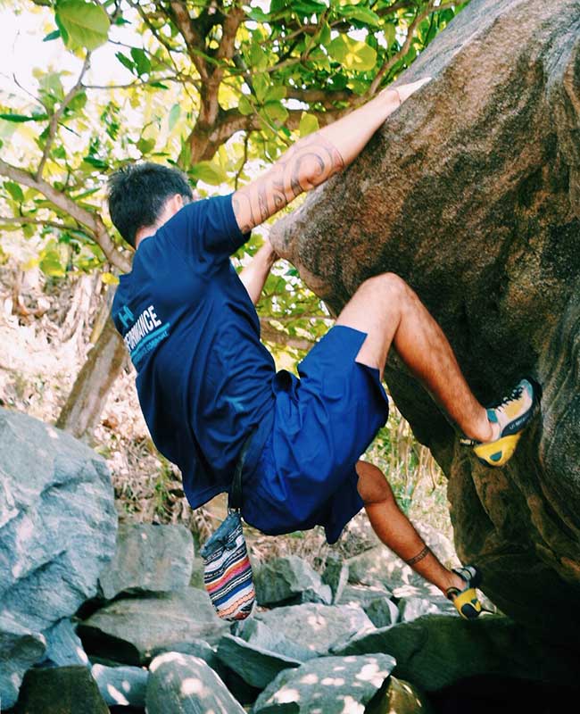 Leon - Atleta Escalada - Performance Ilhabela