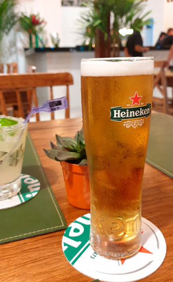 Chopp Heineken - Esquina da Ilha Bar e Choperia em Ilhabela