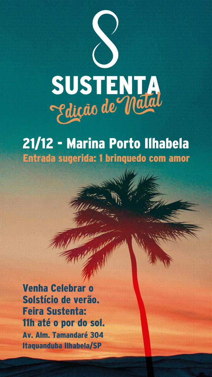 Feira Sustenta - Edição de Natal em Ilhabela