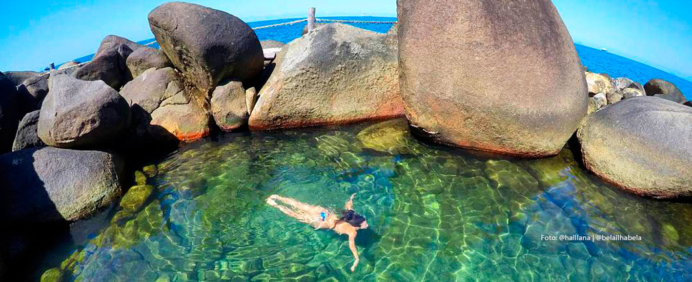 Ilhabela Secret Points - Piscinas Naturais de Ilhabela - Sul da Ilha (Foto: @halllana | @belailhabela)